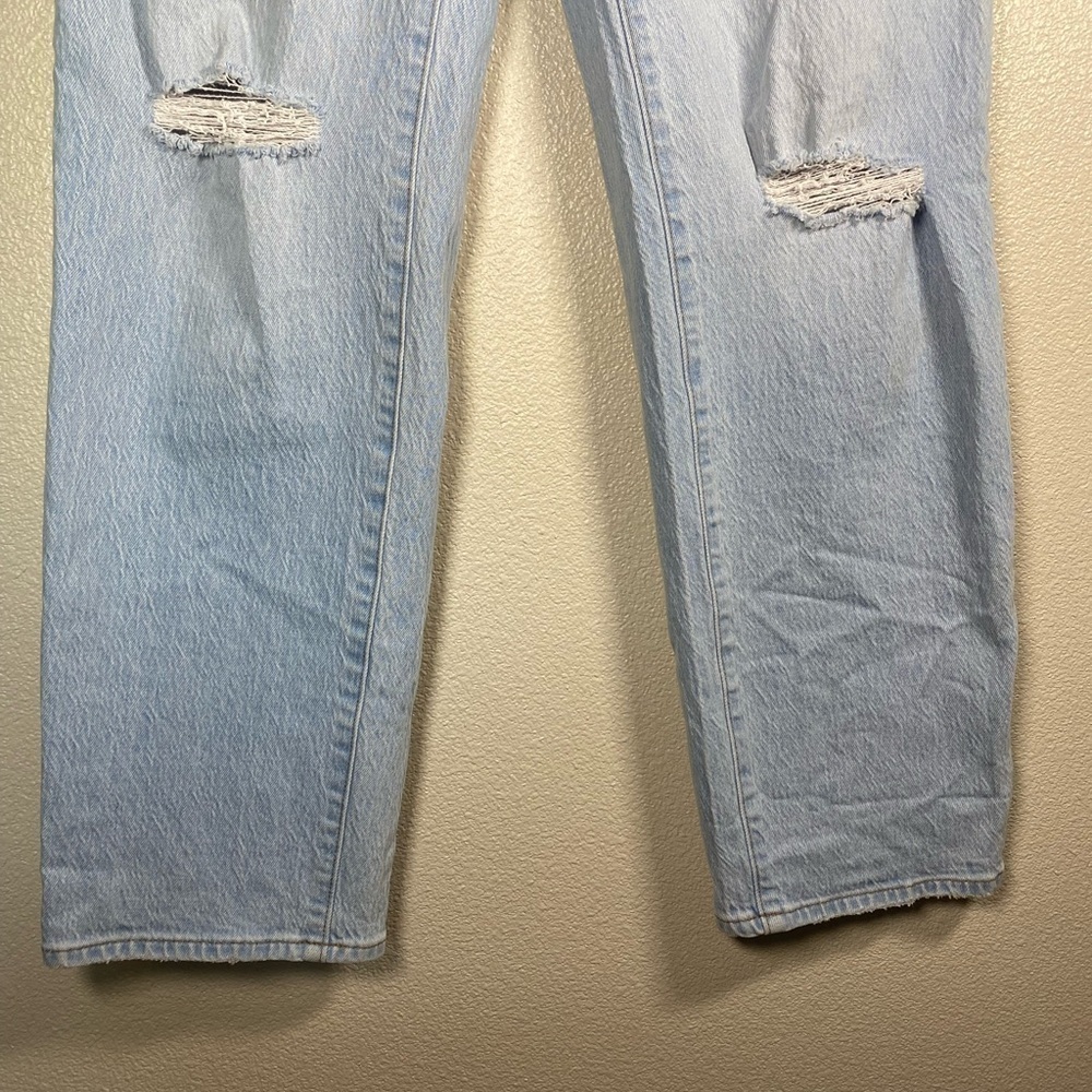Madewell The Perfect Vintage Straight Distressed Jeans 27 A22 - Picture 10 of 13
